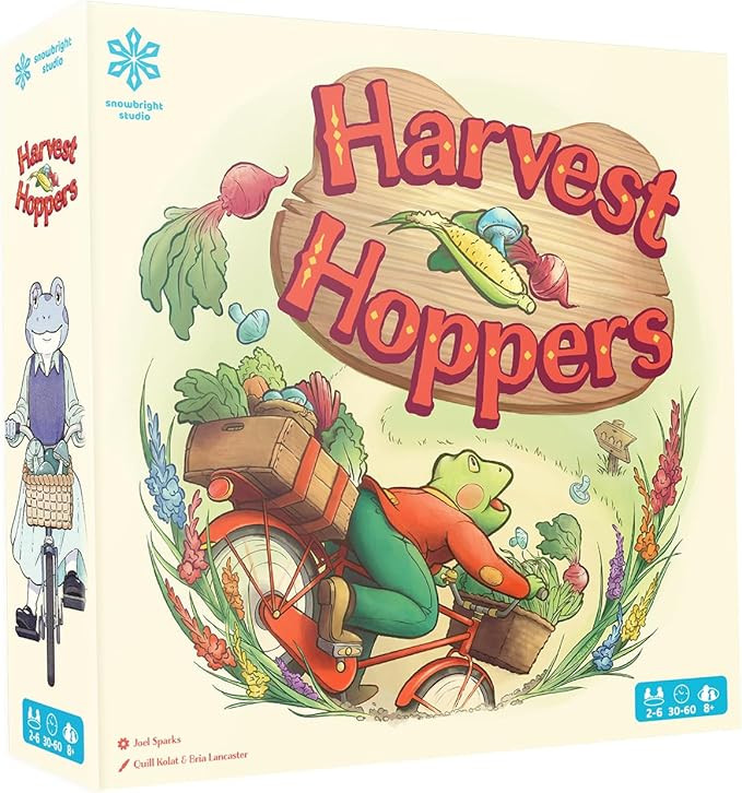 Harvest Hoppers | 2-6 Player Board Game | Family Strategy Game | Ages 8+ | 30-60 Minutes | Amazon (US)