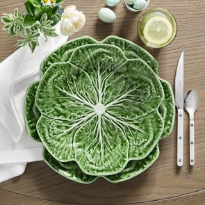 Bordallo Pinheiro Cabbage Dinner Plates | Williams-Sonoma