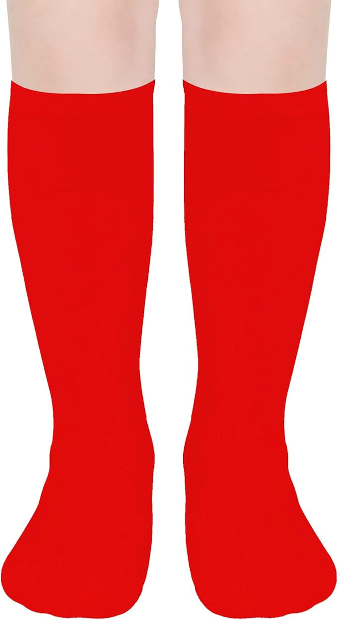UTTPLL Toddler Cotton Baseball Knee High Tube Socks Baby Girls Boys Sports Soccer Socks Kid Schoo... | Amazon (US)