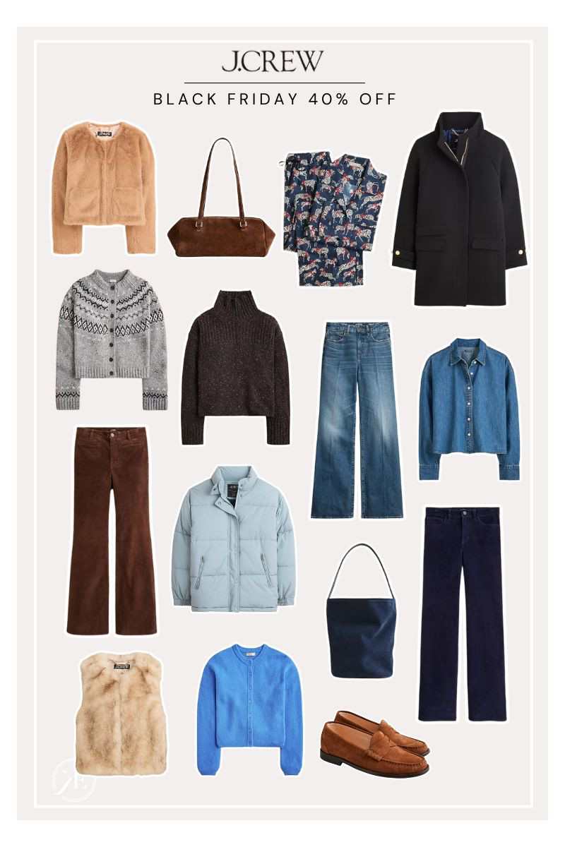 BFCM Sale! J.Crew is 40% off through this weekend! No code needed, prices as marked. Everything seen here is 40% off! 

 #LTKCyberWeek #LTKFindsUnder100