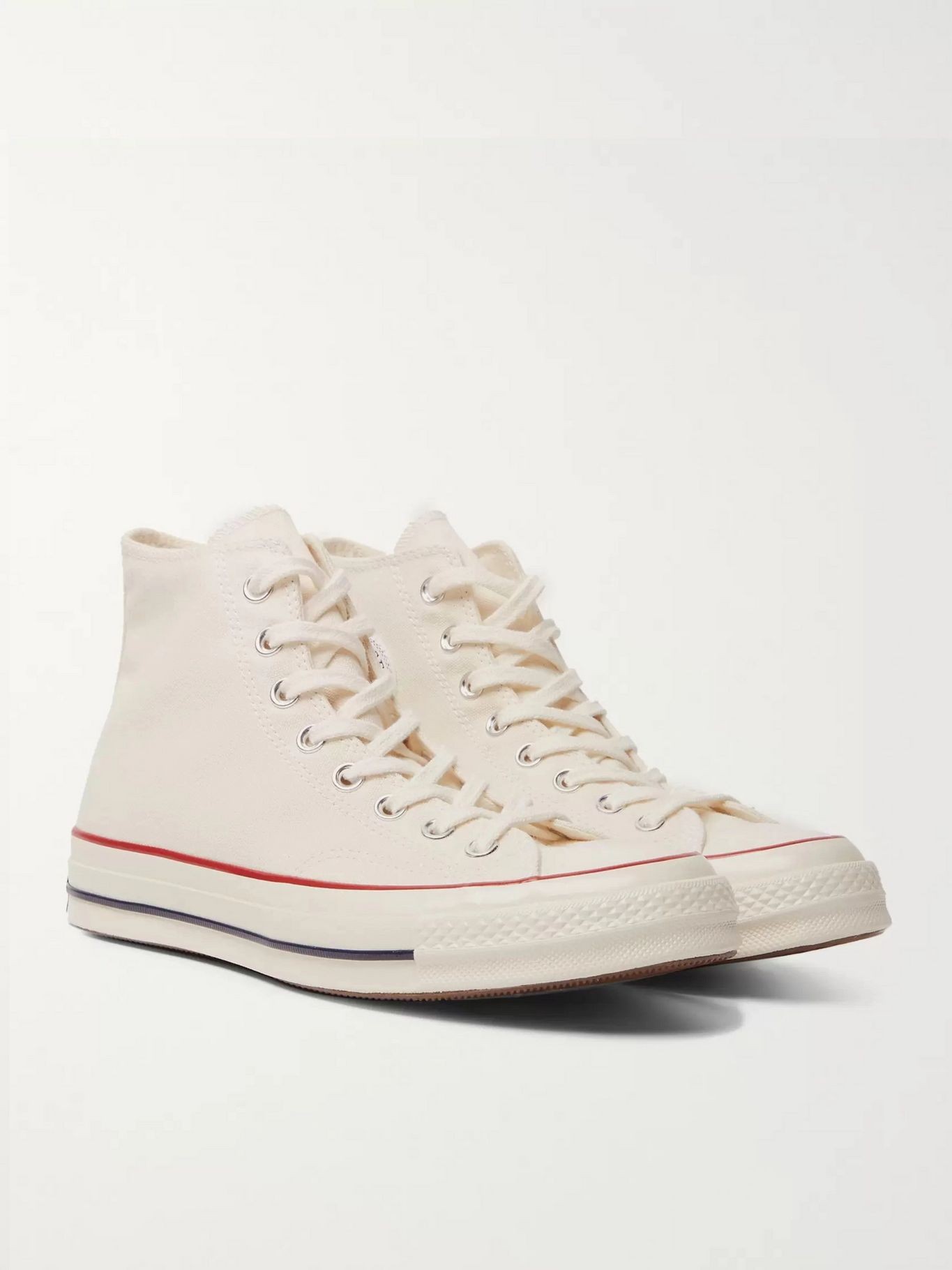 Cream Chuck 70 Canvas High-Top Sneakers | CONVERSE | MR PORTER | Mr Porter (US & CA)