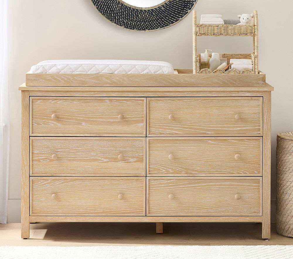 Austen 6-Drawer Changing Table (56w x 19d") | Pottery Barn Kids