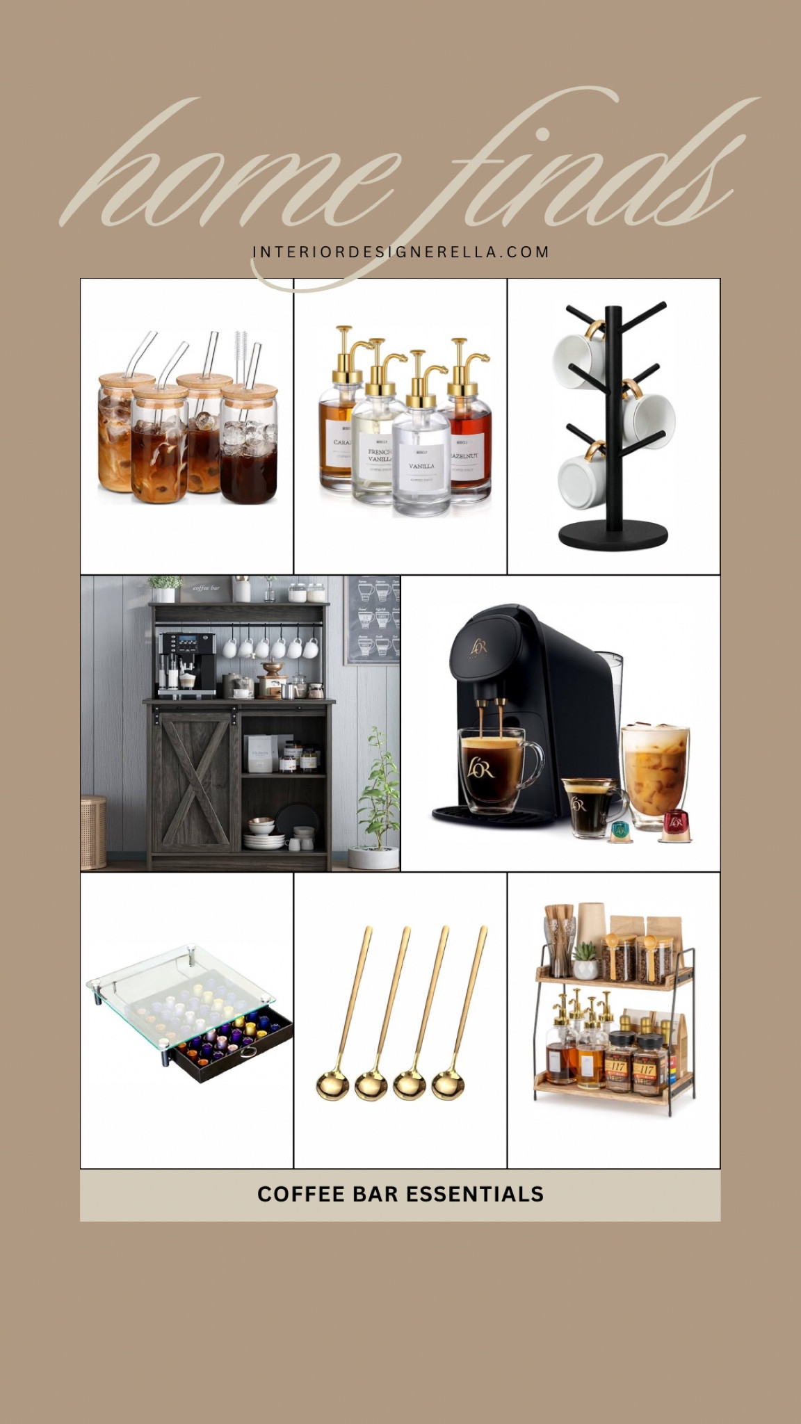 Give your kitchen an upgrade with these coffee bar essentials from Amazon Home! Tap the images to shop! Xo!

#LTKxPrimeDay #LTKHome #LTKStyleTip