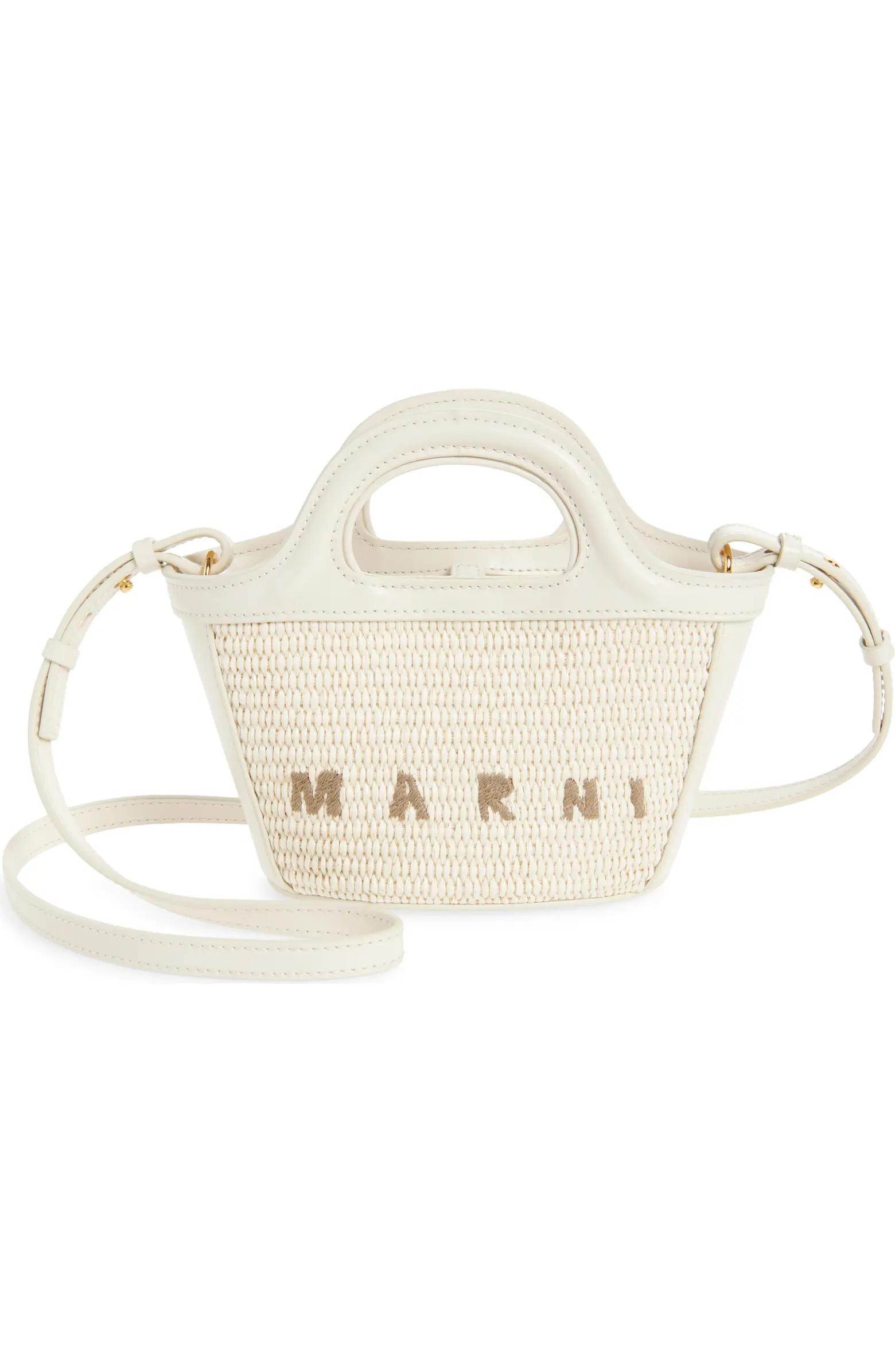 Micro Tropicalia Logo Woven Top Handle Bag | Nordstrom