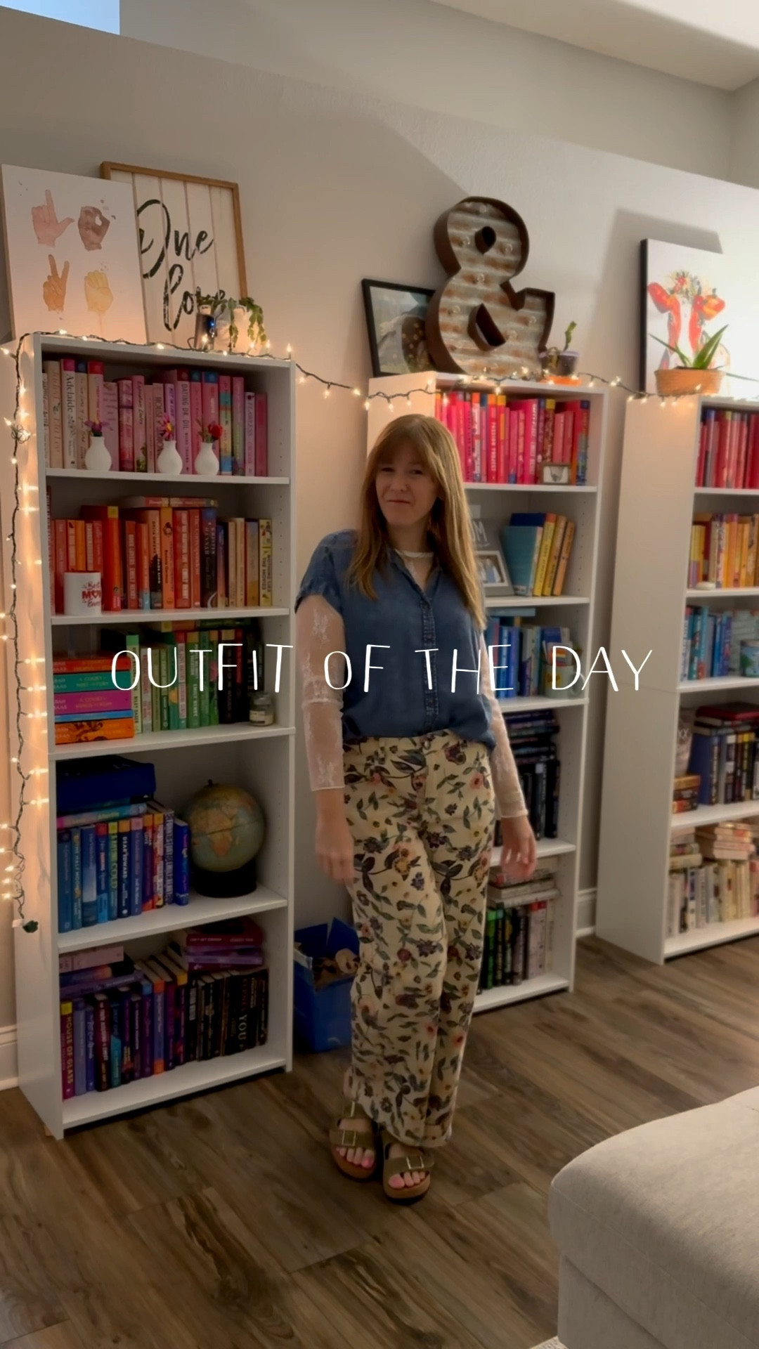 Statement pant plus chambray top! Love!

#LTKootd #LTKMidsize #LTKdayinmylife