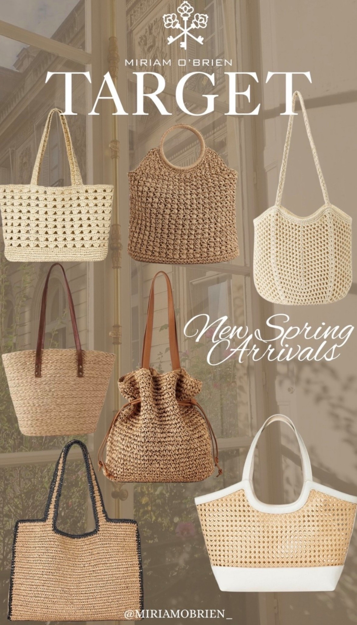 New Spring Handbags at Target

Follow me at @miriamobrien_ on IG and TikTok! 

#TargetSpringAccesories #TargetNewArrivals #TargetNewHandbags #TargetFashion

#LTKSeasonal #LTKOver40 #LTKTravel

#LTKootd #LTKSeasonal #LTKOver40

#LTKOver40 #LTKSeasonal #LTKTravel