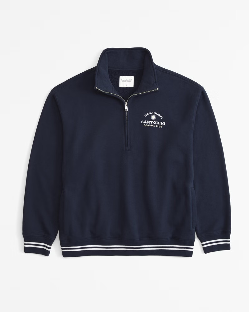 Destination Vintage Sunday Half-Zip | Abercrombie & Fitch (US)
