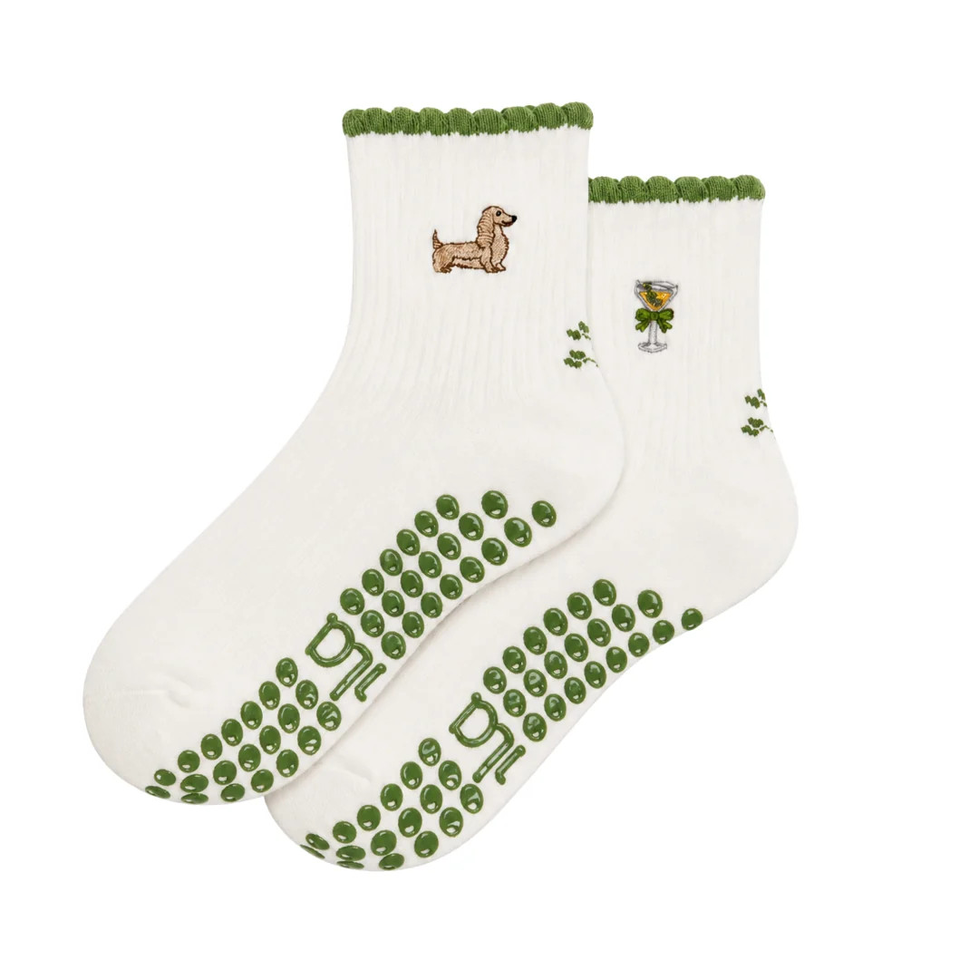 The Weenie & Dirty Martini Grip Sock | Almla Active