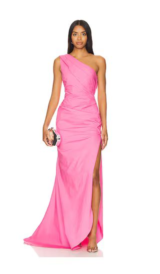 Zira Gown in Hot Pink | Revolve Clothing (Global)