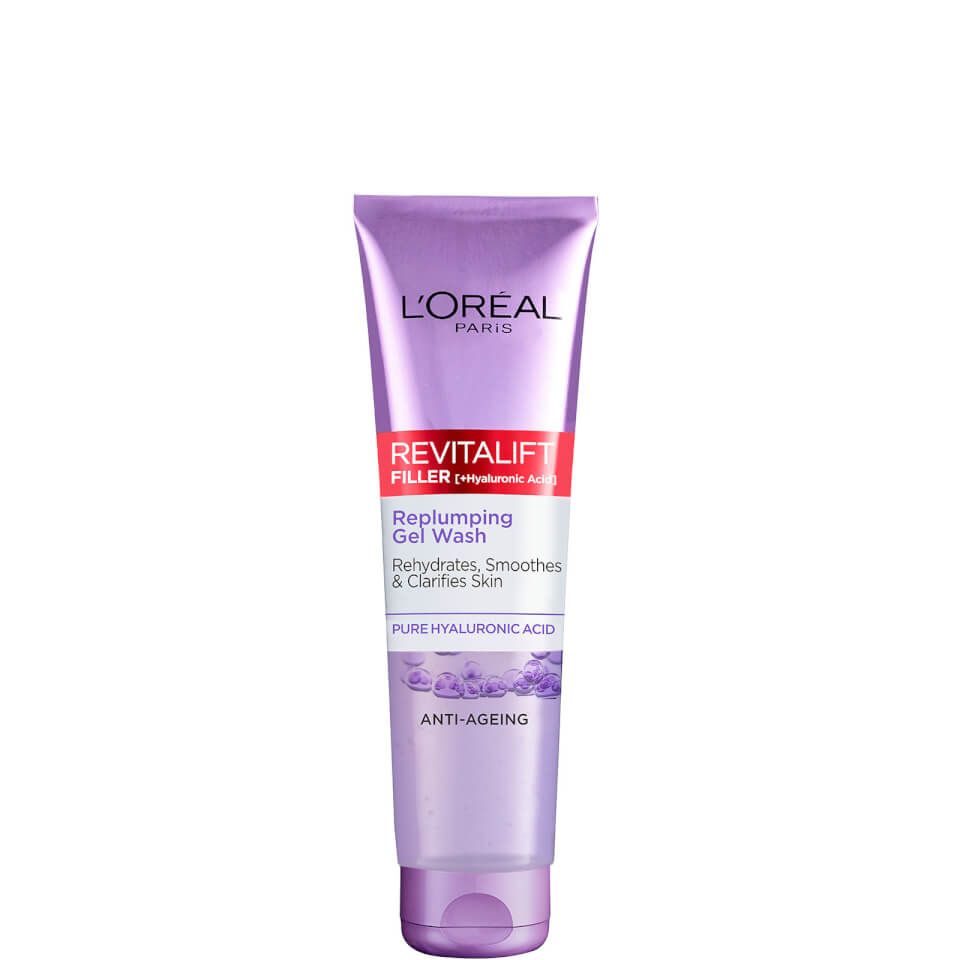 L'Oréal Paris Revitalift Filler [+ Hyaluronic Acid] Gel Face Wash Cleanser 150ml | Look Fantastic (UK)