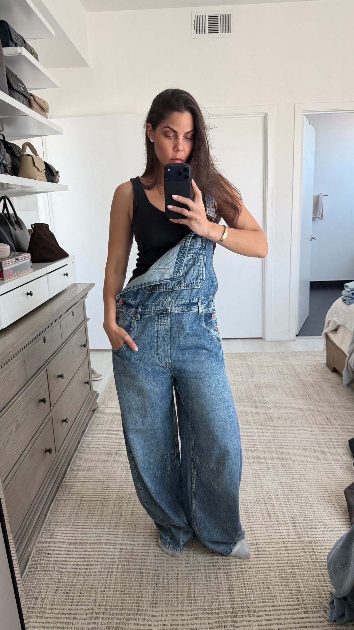 My current obsession: denim overalls that actually feel elevated. These ones from Gap come in multiple inseam lengths, which makes them a great find for petite and tall girls. Throw them on with a tank or tee and finish with sandals, sneakers, loafers, or mules for that effortless “I didn’t try but I look put together” vibe. 

 #LTKootd #LTKPetite #LTKTall