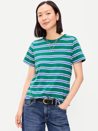 EveryWear Crew-Neck Striped T-Shirt | Old Navy (US)