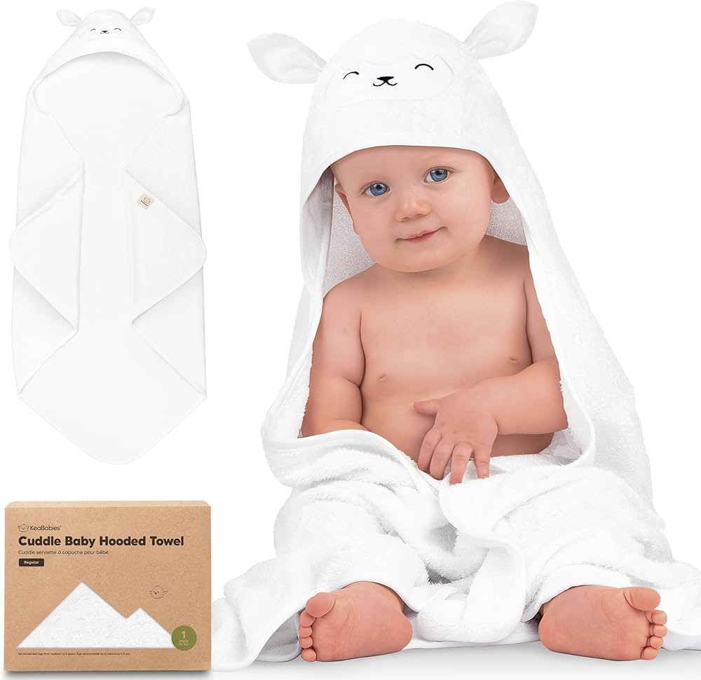 KeaBabies Baby Hooded Towel - Viscose Derived from Bamboo Baby Towel, Toddler Bath Towel, Infant ... | Amazon (US)
