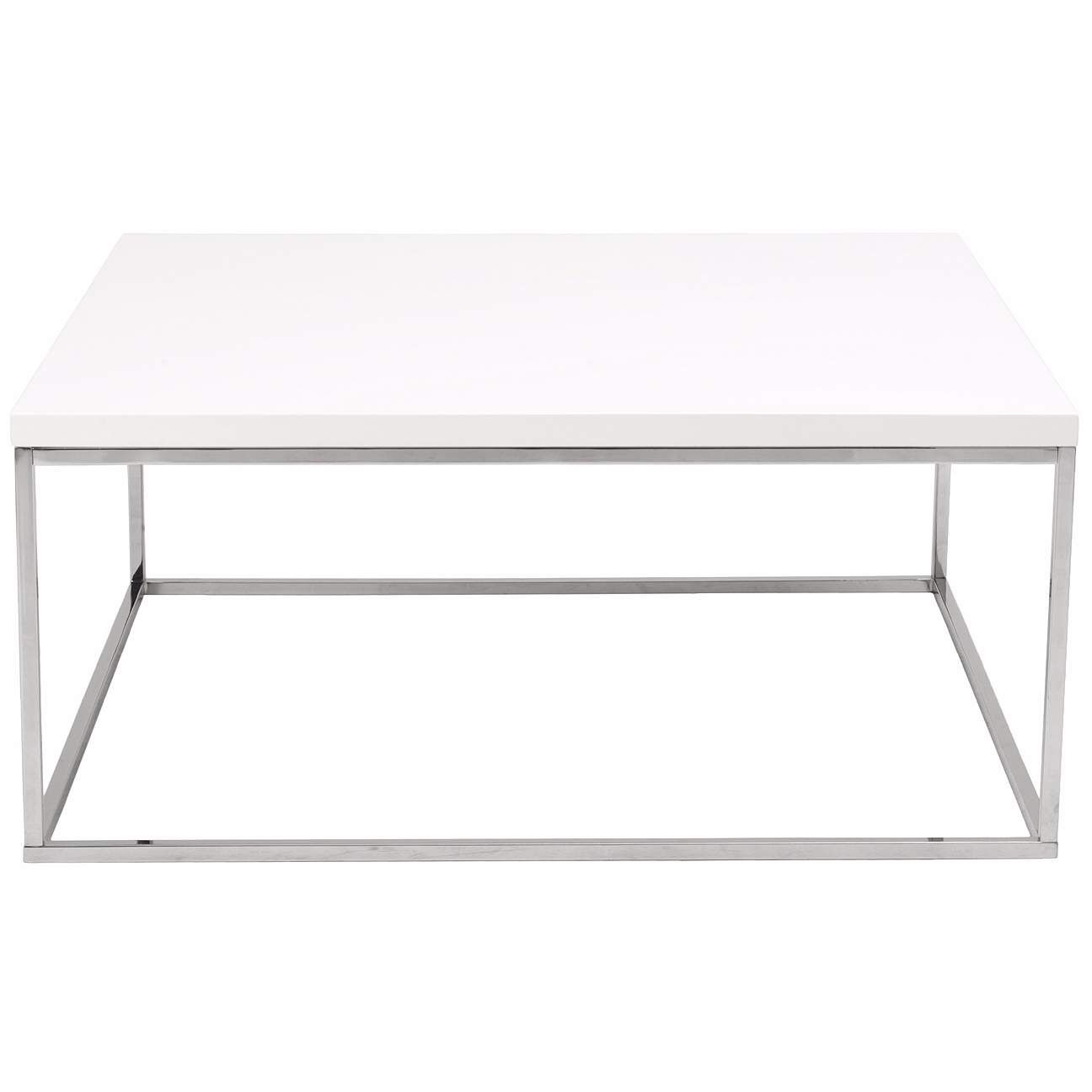 Teresa 35 1/2" Square High-Gloss White Modern Coffee Table - #2F882 | Lamps Plus | Lamps Plus