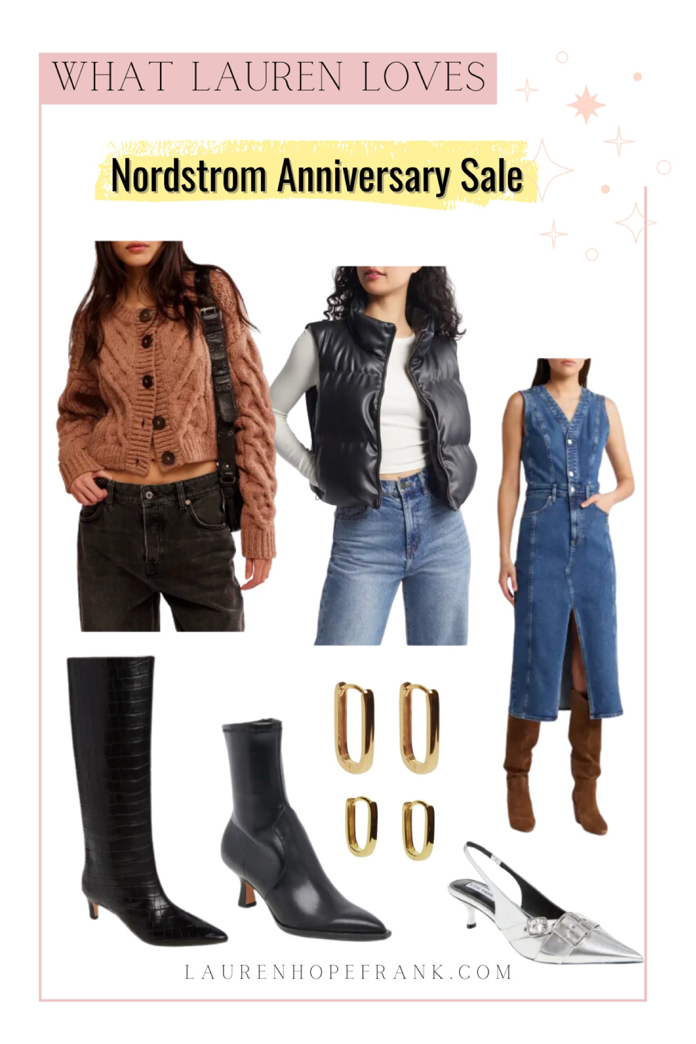 Nordstrom anniversary sale preview! Fall sweaters, cropped puffer vest, denim and leather boots!


#LTKxNSale #LTKShoeCrush #LTKSaleAlert