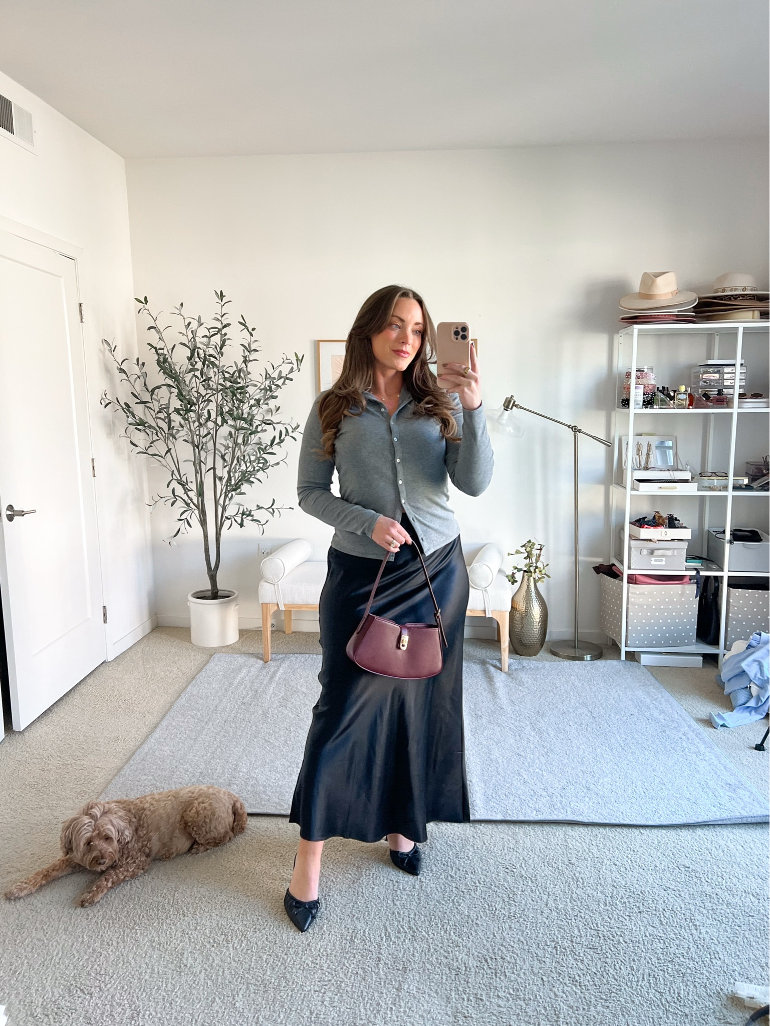 This knit is super super soft and comfy! Wearing a medium! 

Skirt is super high quality✨
 Shoes are vici use code brittanyann25

#LTKMidsize #LTKFindsUnder100