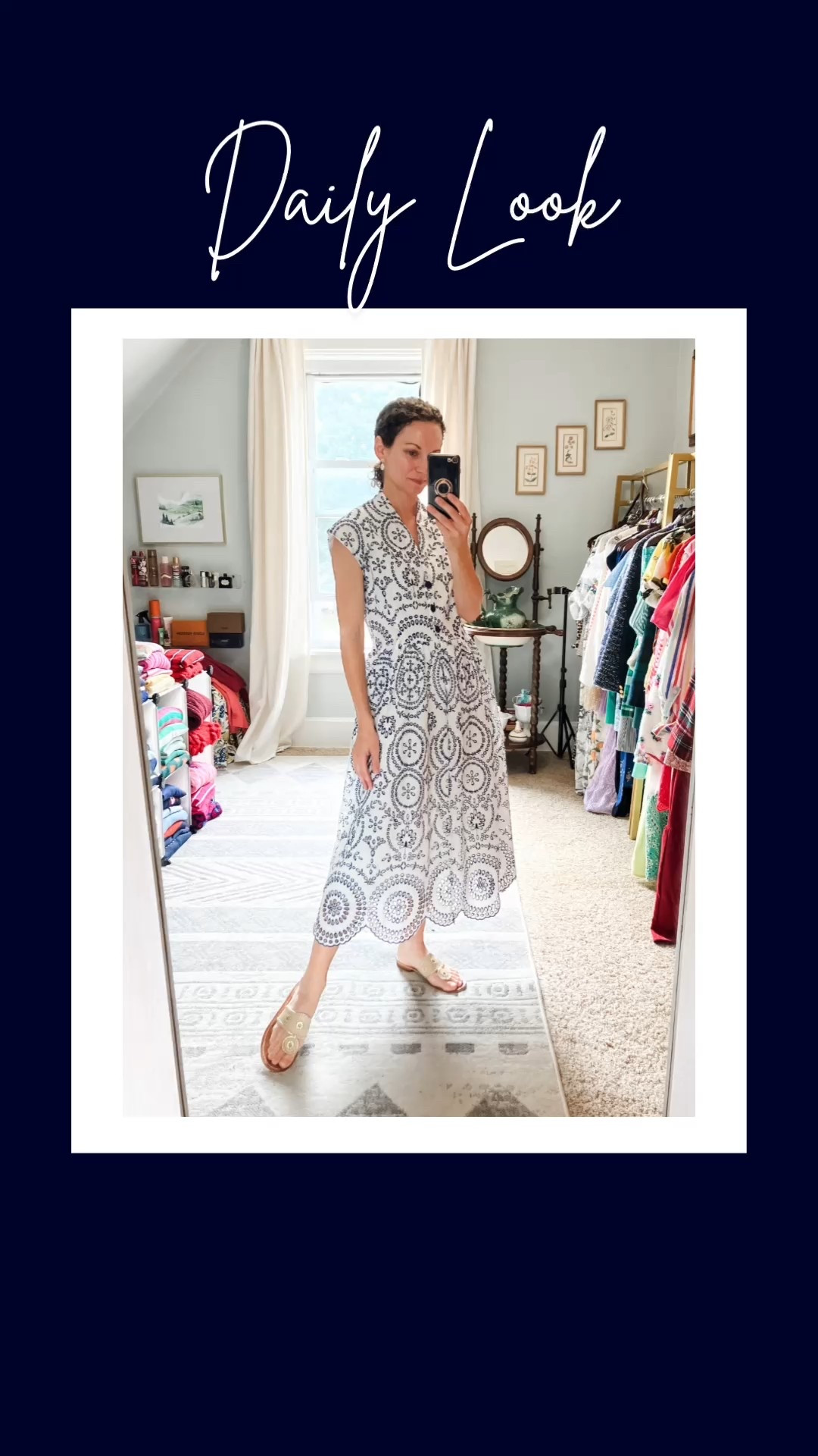 Modest summer outfit!
Petite outfit. Embroidered dress. Summer dress. Modest dress  

#LTKOver40 #LTKPetite #LTKStyleTip