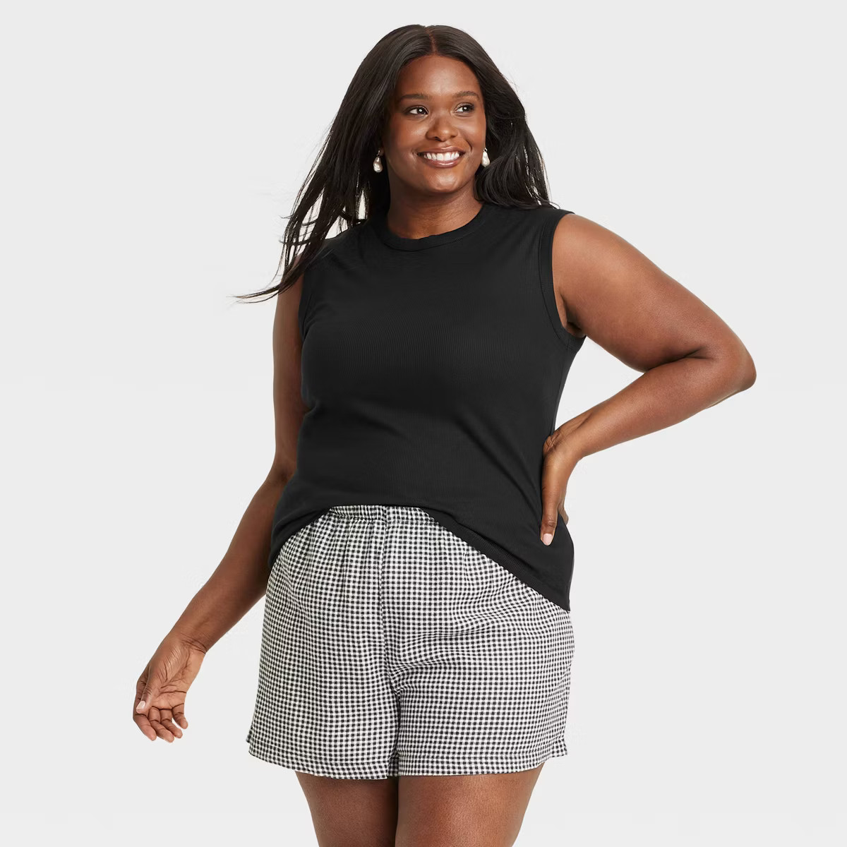 Women's Ribbed Muscle Tank Top - A New Day™ | Target