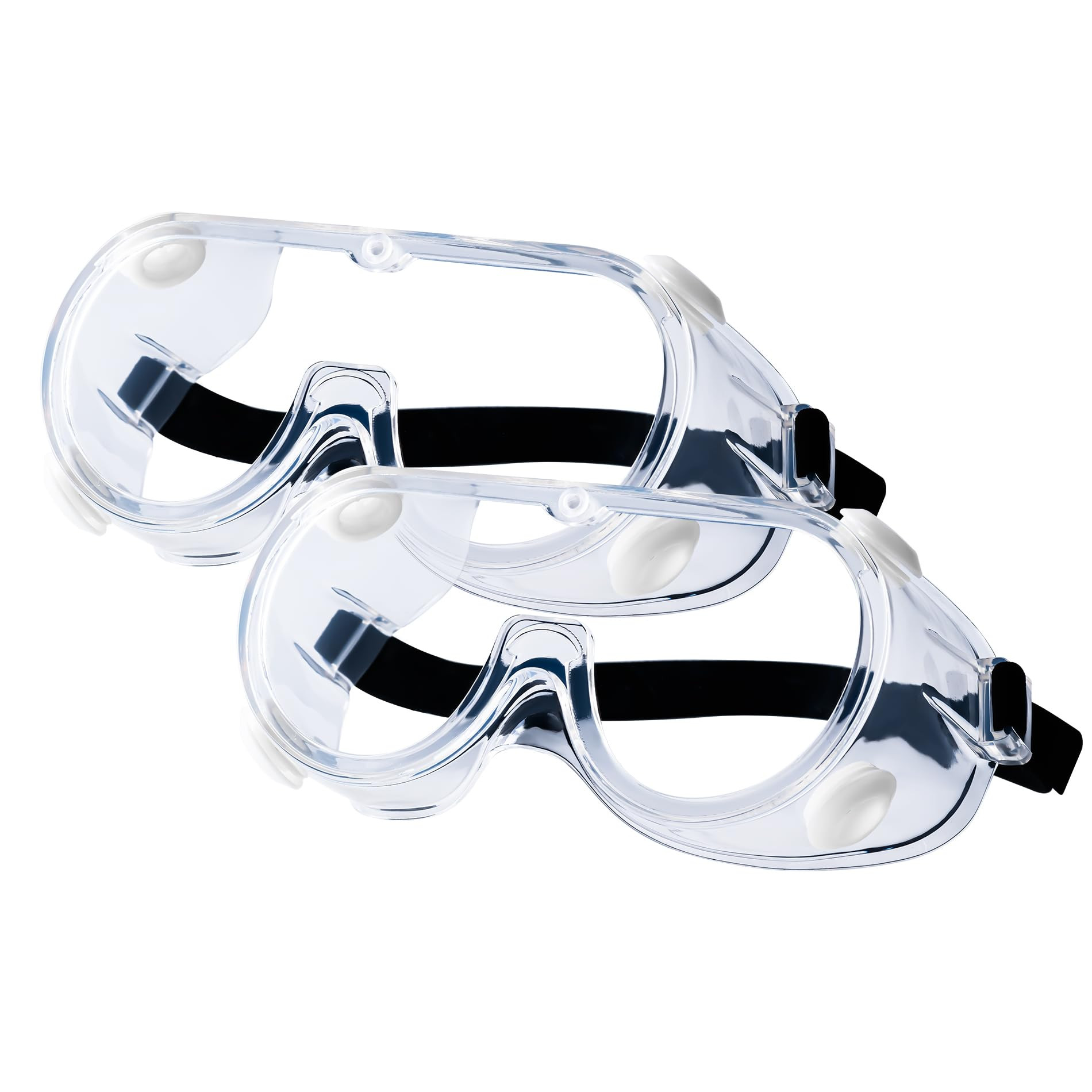 2-Pack Safety Goggles, Anti-Fog Lab Goggles, Over Glasses Safety Glasses for Chemistry Lab, Mowin... | Amazon (US)