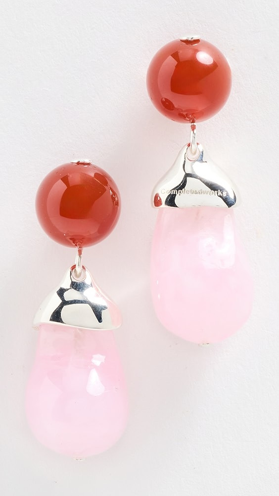 Completedworks Bio-Resin and Agate Drop Earrings | Shopbop | Shopbop