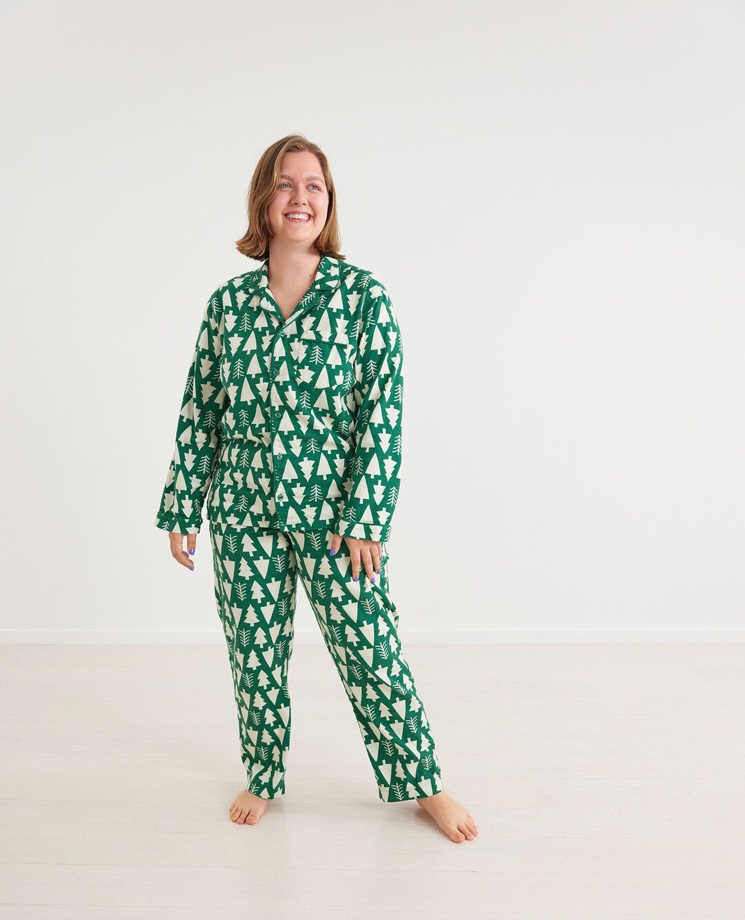 Adult Unisex Holiday Flannel Pajama Pant | Hanna Andersson