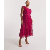 Joanna Hope Geo Lace Prom Dress | Simply Be (UK)