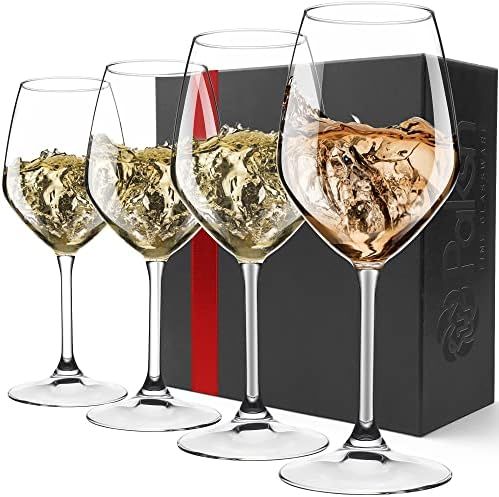 Paksh Novelty Italian White Wine Glasses - 15 Ounce - for Parties, Weddings, Gifting, Clear Wine ... | Amazon (US)