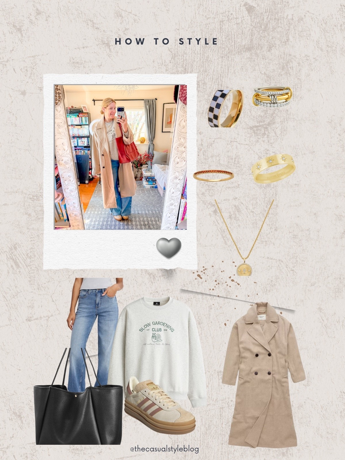 Casual, cute and comfy. My favorite look! 

coat large 
sweatshirt xl
jeans 10 (mine is sold out, linked from the same brand)
shoes 7.5



#LTKMidsize #LTKOver40 #LTKSaleAlert