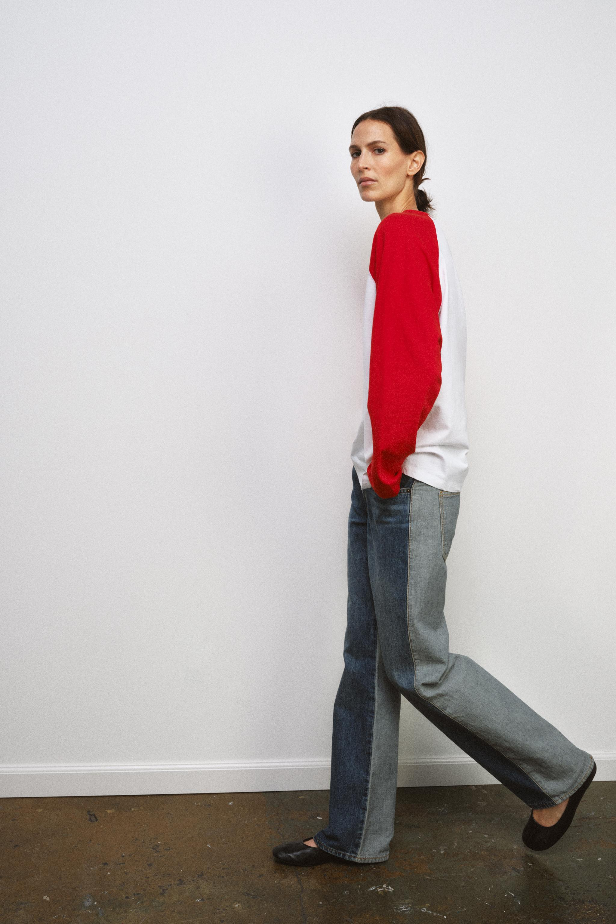 LONG SLEEVE RAGLAN T-SHIRT | Zara US