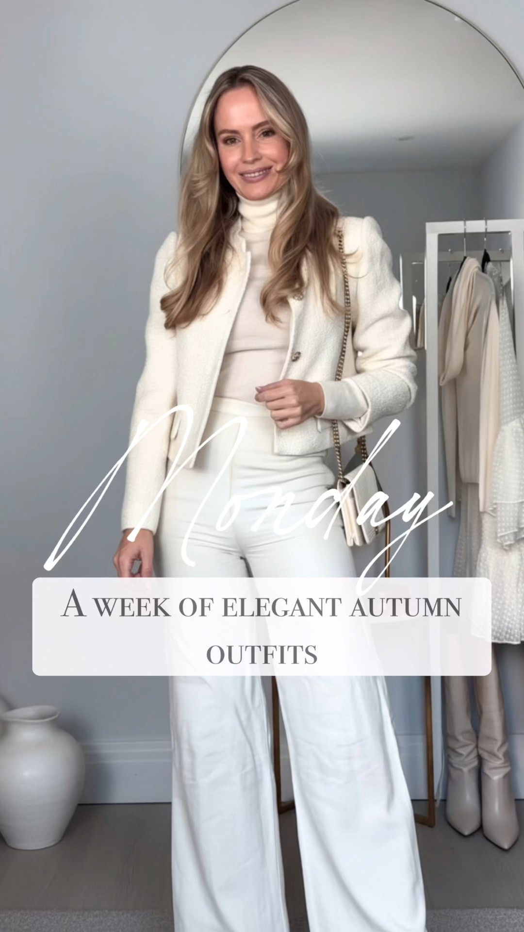 ad | A week of elegant autumn outfits 🍁

Which look do you prefer?

We’re just on the cusp of winter here in the UK. One day we can still get away with autumnal looks, and the next it’s almost arctic.

I’m taking the opportunity to wear my favourite fall outfits before I’m forced to add more layers.

By the way, what do you think of this edit? I’m definitely not a “cool transitions” kind of girl, but I have to admit I’m slightly obsessed with the drip flip tool from InVideo AI. If you want to try it for yourself, just leave a comment with the word “InVideo” and I’ll send you the link.

🤍 You can find the items I’m wearing in my link in bio, or just comment “link” and I will DM them to you. 🤍

…And if you want to start your own wardrobe journey, I suggest you begin with the 7 Day Wardrobe Reset. Just comment “reset” and I’ll send you a DM. (Use the code “FIRST40” for 40% off.)

#LTKWorkwear #LTKSeasonal #LTKOver40