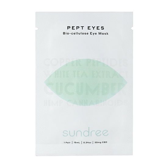 Sundree Pept Eyes Bio-Cellulose Eye Mask | JCPenney