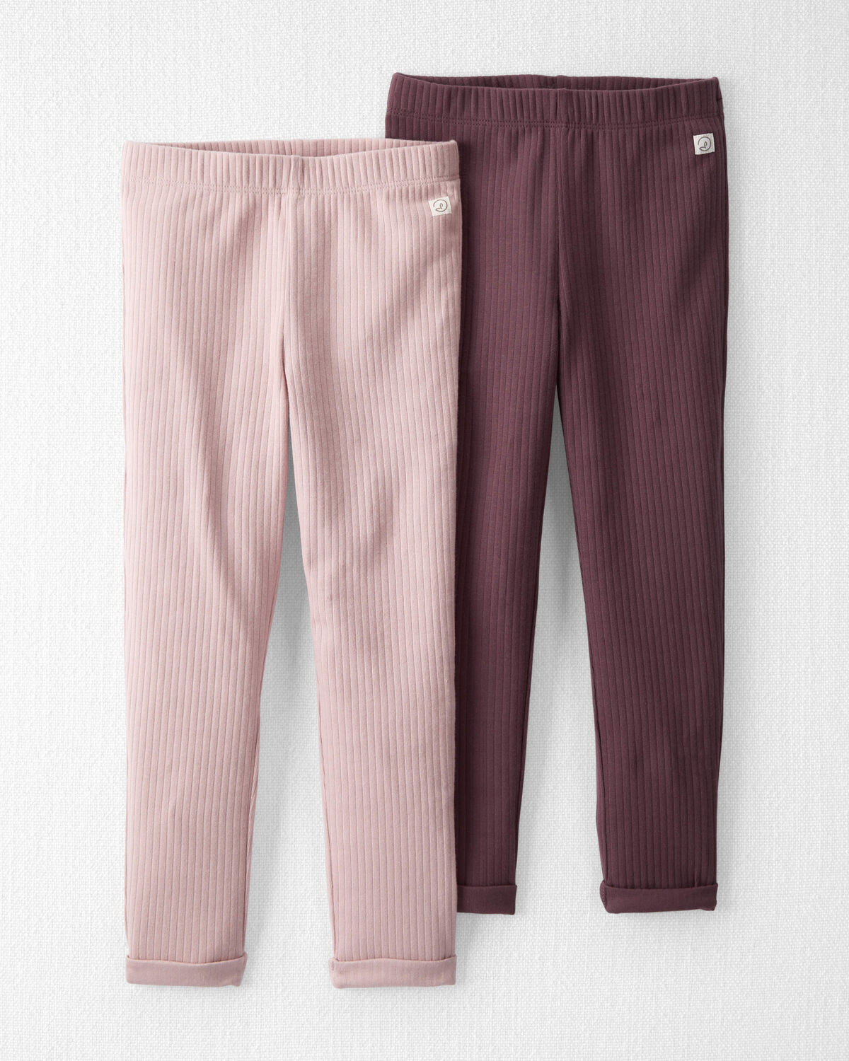 Toddler 2- Pack Organic Cotton Ribbed Leggings - Little Planet | Carter's | Carter's Inc