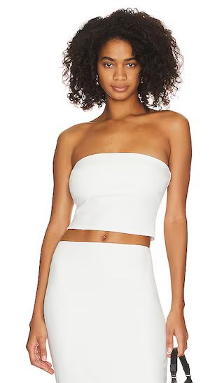 x Maggie MacDonald Eulla Top in Ivory | Revolve Clothing (Global)