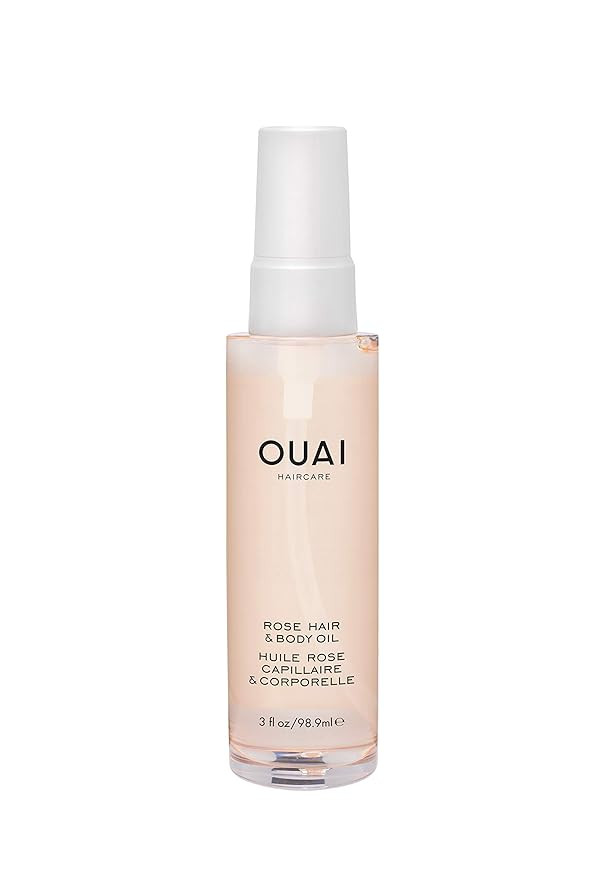 OUAI Rose Hair & Body Oil. A Luxurious, Multi-Purpose Oil to Hydrate Your Hair and Skin. It’s F... | Amazon (US)