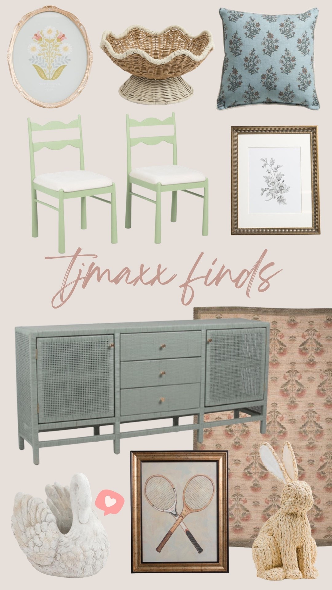 Cute new finds at TJ Maxx! 

THEBLOOMINGNEST decor home rug furniture art 

#LTKHome #LTKSaleAlert #LTKSeasonal
