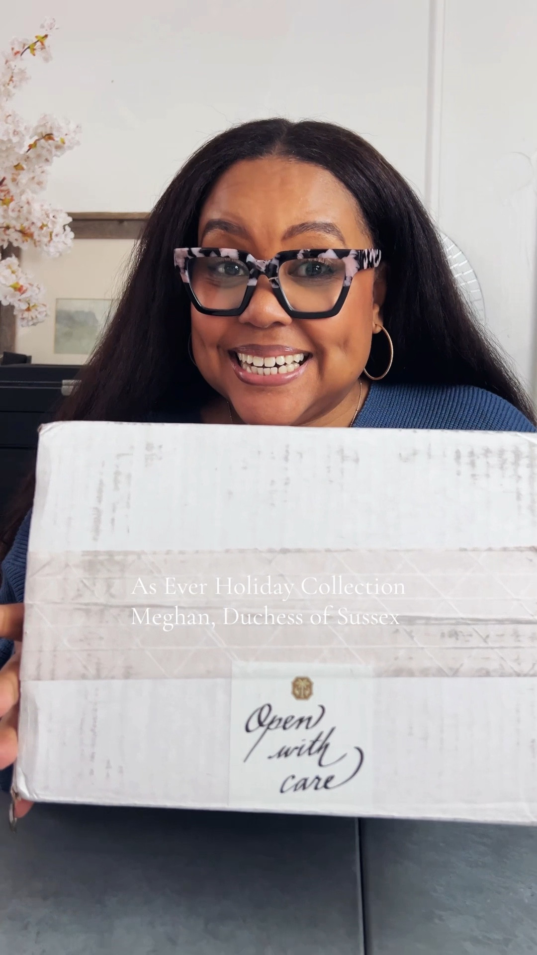 Unboxing my As Ever Holiday Collection and I'm so excited to try everything, especially the bubbly and the candles! 

Sweater and glasses available on Amazon. Wearing XXL. Rings by Monica Vinader and Oura. 

#ltkseasonal #ltkfoodie #ltkhome #ltkover40 #LTKfindsunder100 #LTKfindsunder50 

#LTKHoliday #LTKvlog #LTKMidsize