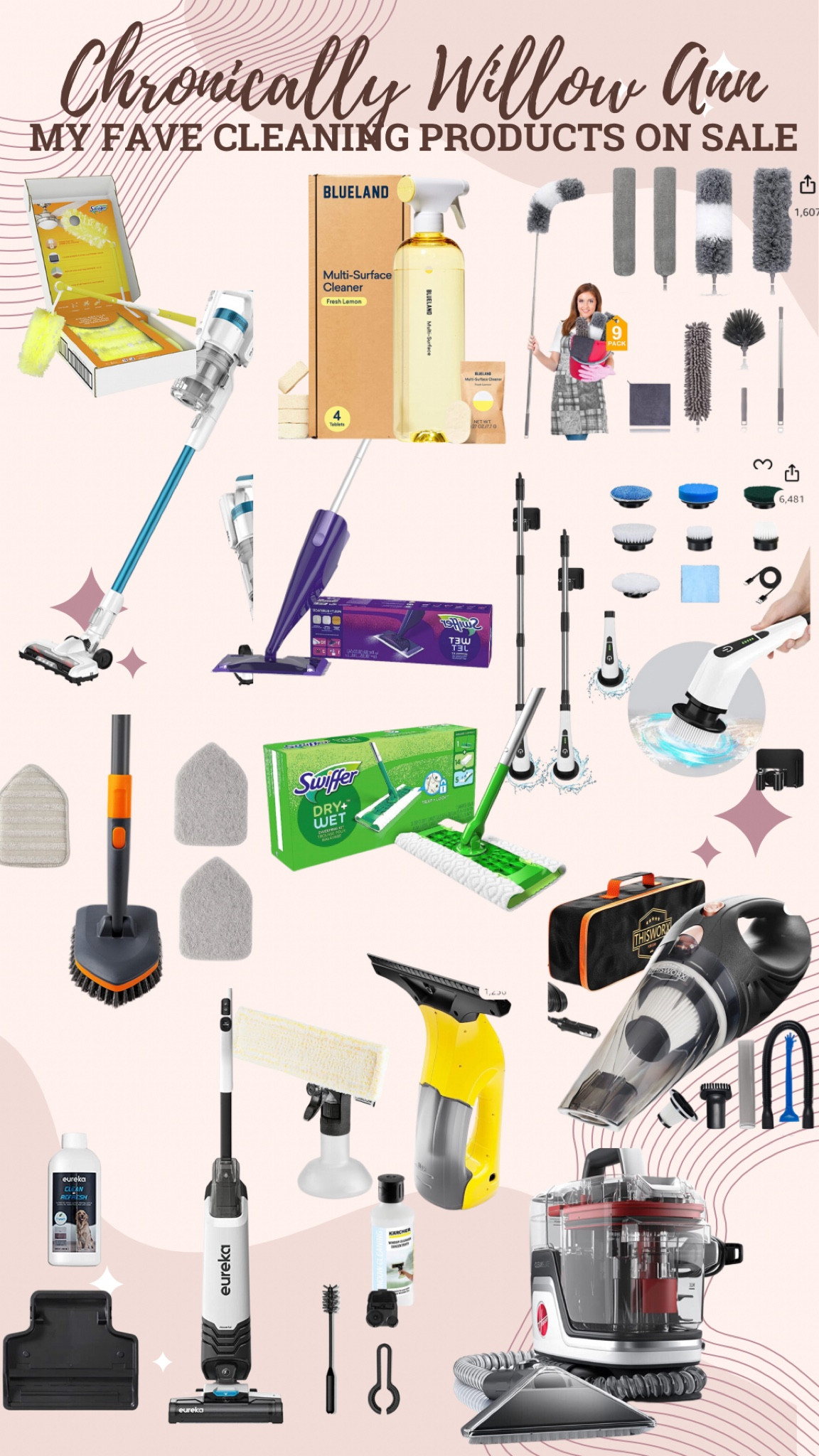 My everyday cleaning products are on major sale and that makes me so happy. This means that it is so much more affordable for those wanting to be able to keep a clean house while also not having to hurt yourself. Cleaning tools, mops, vacuums, Swogger’s, dusting 

#LTKxPrimeDay #LTKhome #LTKsalealert