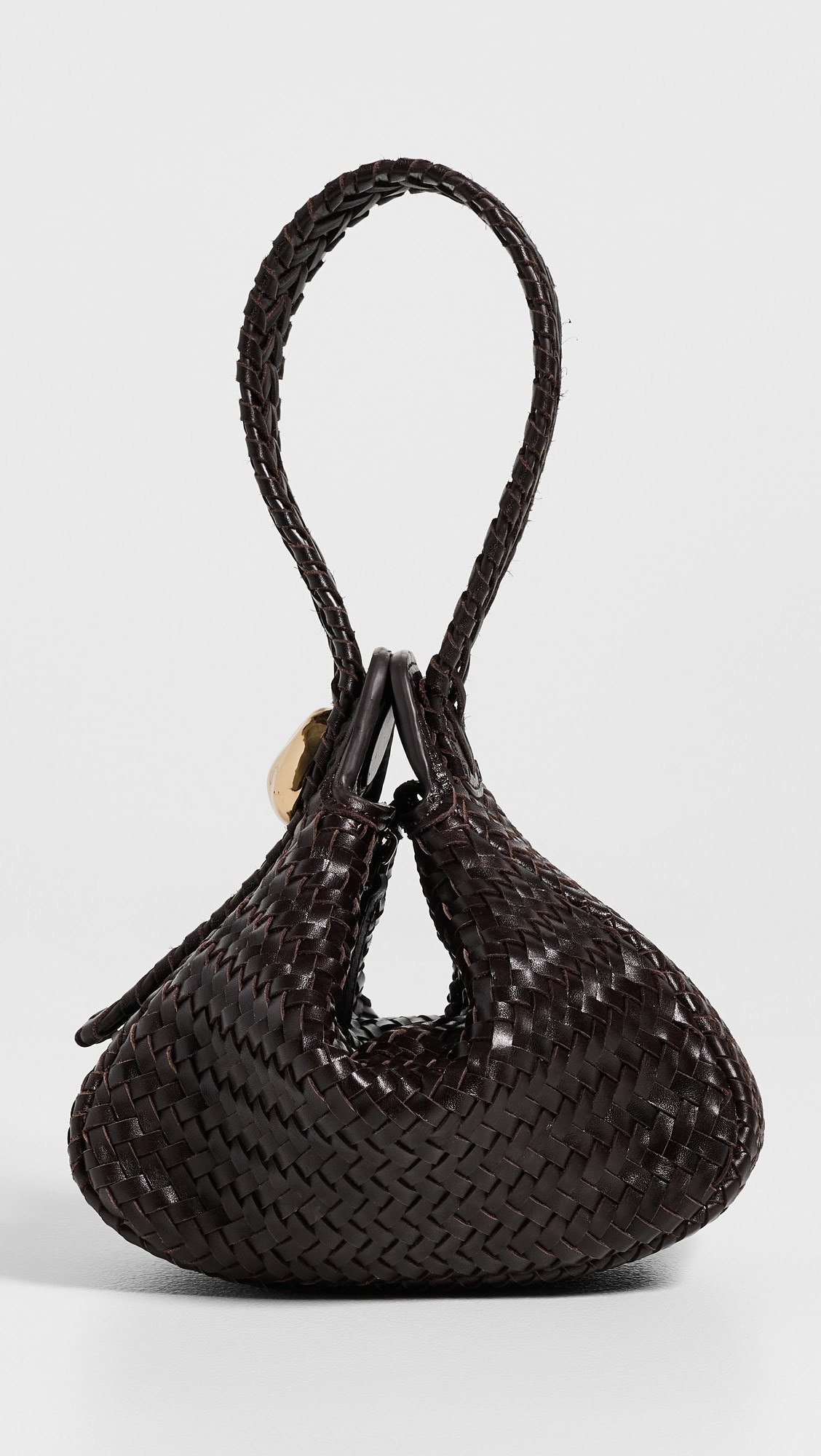 Madewell The Sculpted Metal Wristlet Bag | Shopbop | Shopbop