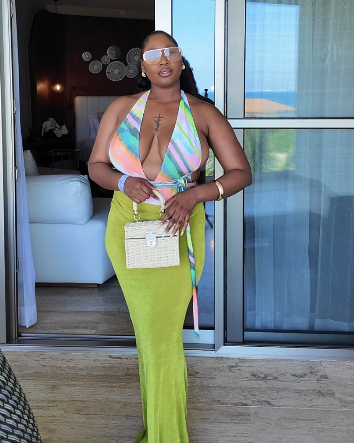 wanna stand out at your resort ! This is a must have look ! The color combo I love ! 

#LTKSwim #LTKStyleTip #LTKTravel