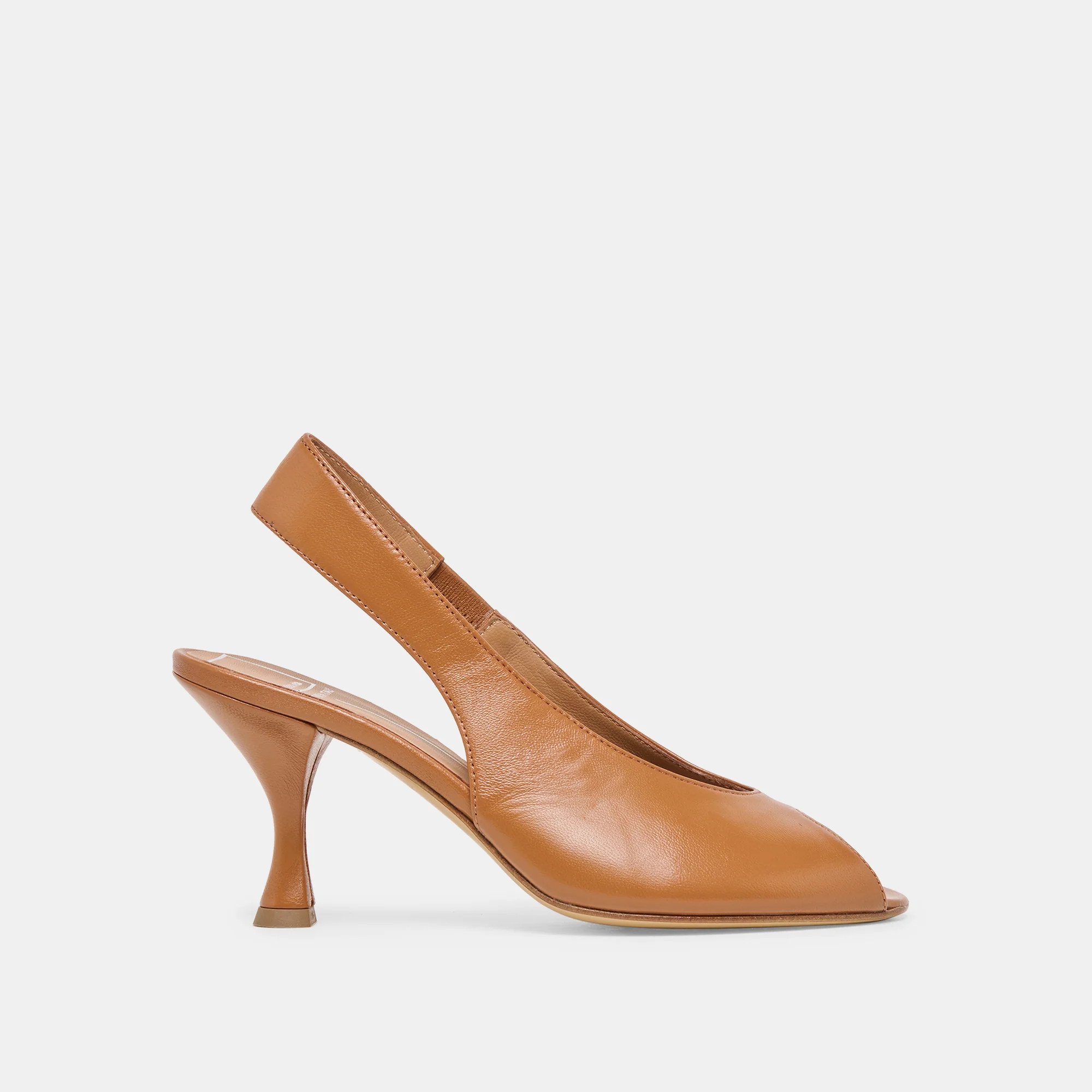 Madow Heels in Tan Leather Size 7 By Dolce Vita | DolceVita.com