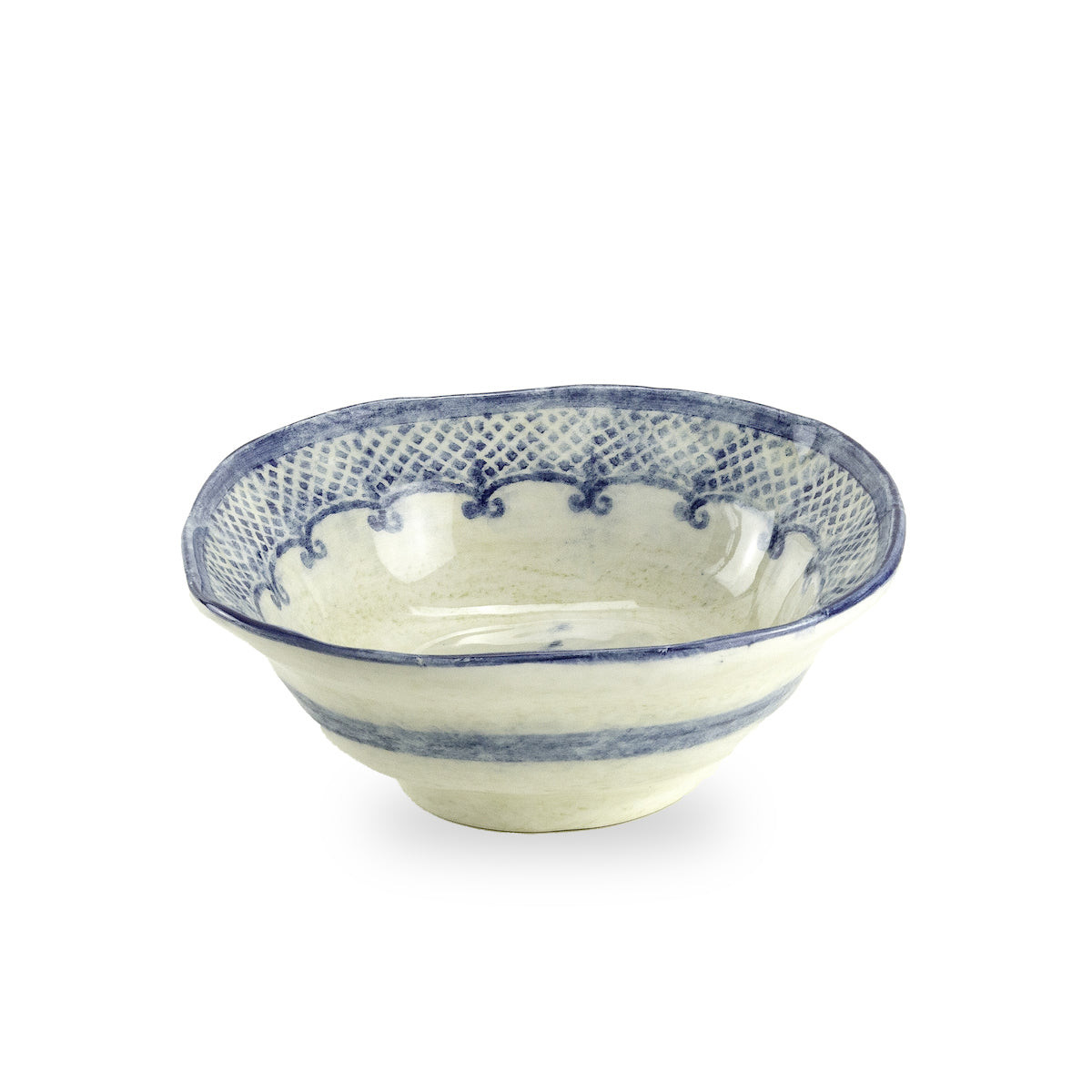 Burano Cereal Bowl | Arte Italica & Crown Linen Designs
