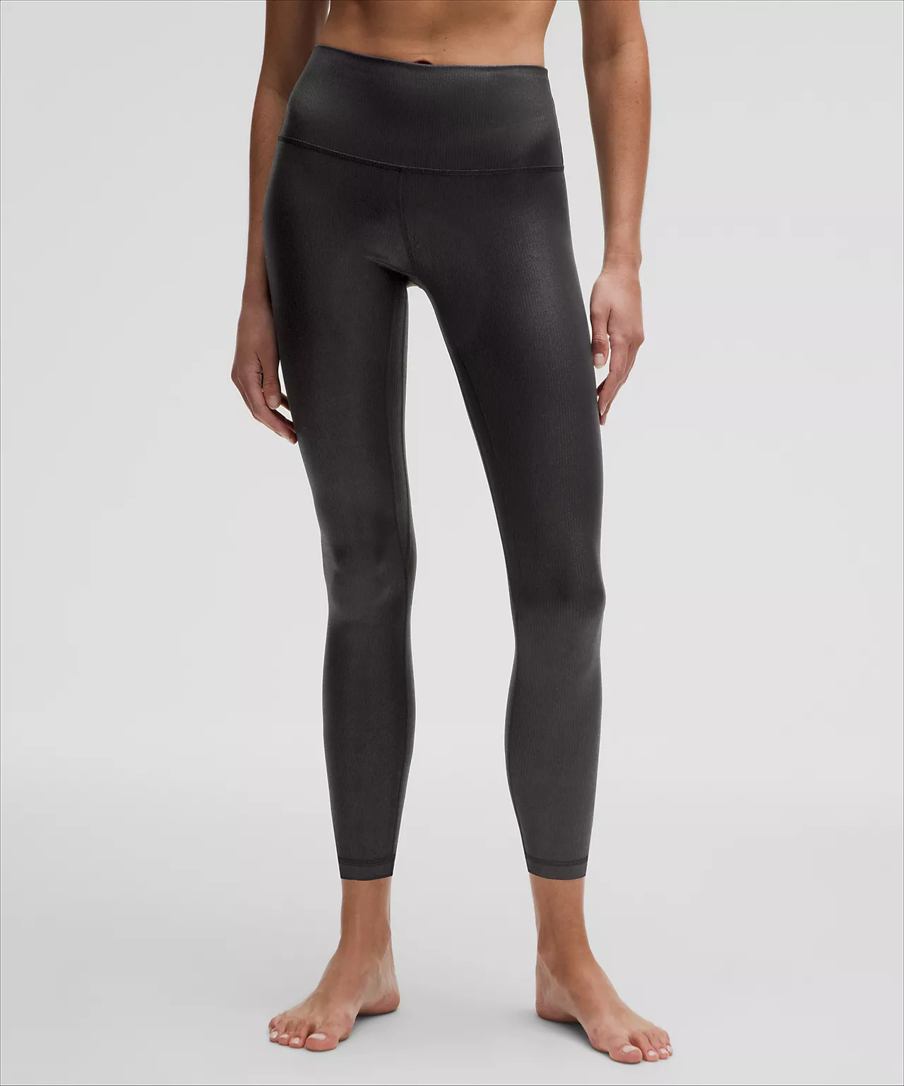 lululemon Align™ High-Rise Ribbed Pant 25" *Shine | Women's Leggings/Tights | lululemon | Lululemon (US)