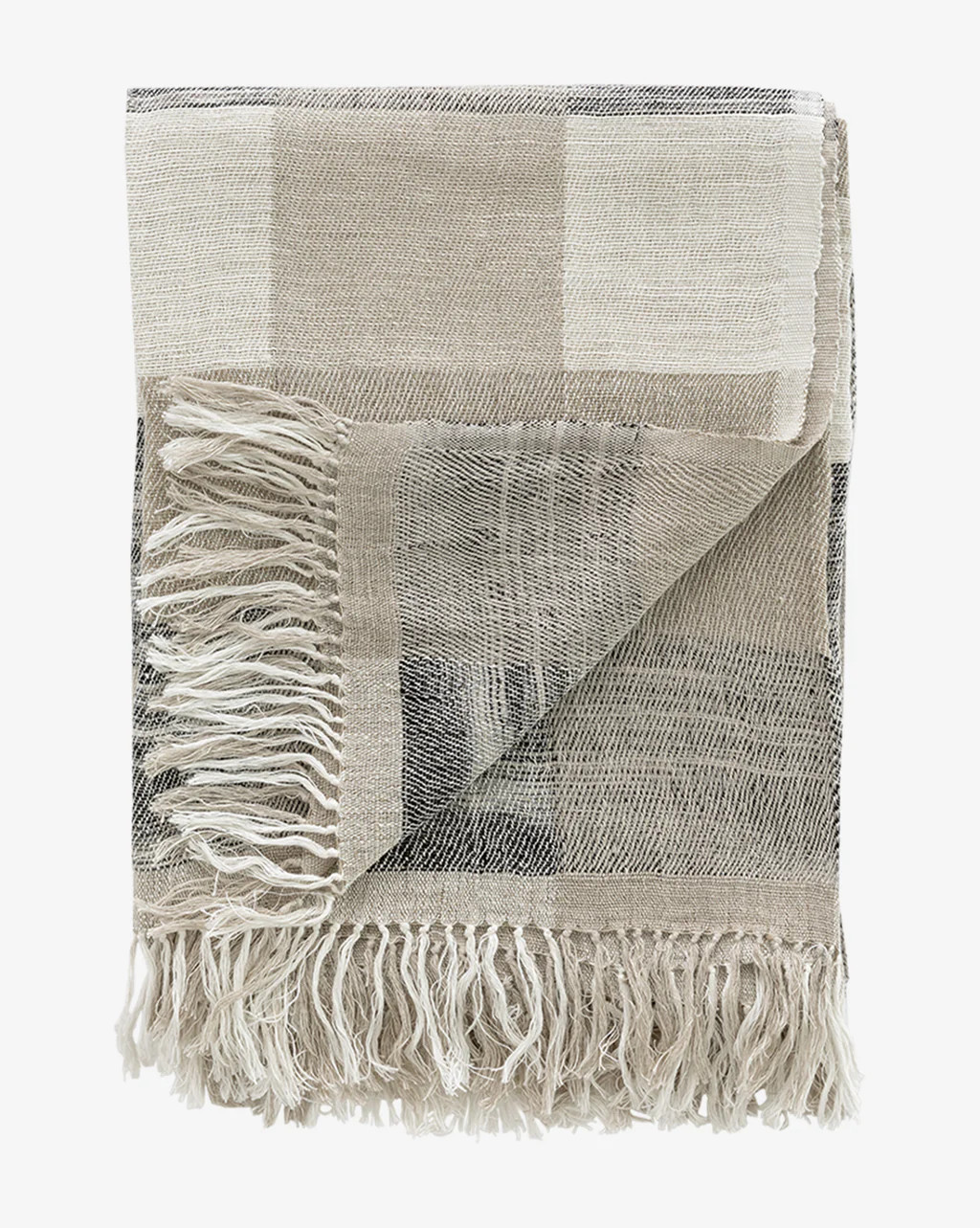 Burke Linen Throw | McGee & Co.