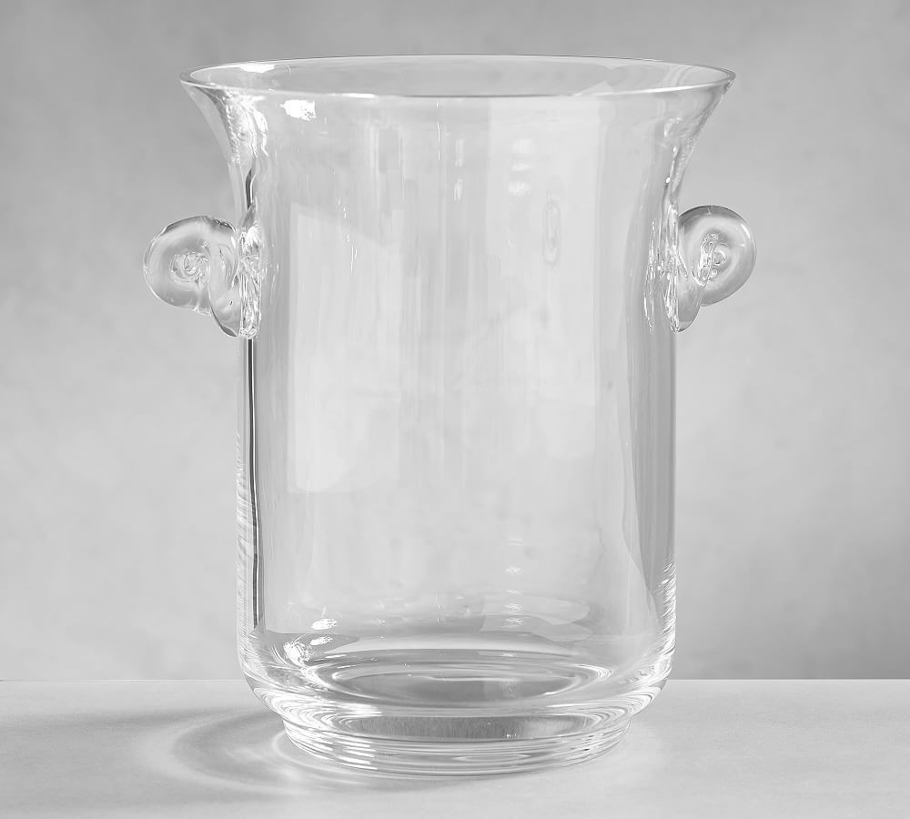 Monique Lhuillier Peyton Glass Ice Bucket | Pottery Barn (US)