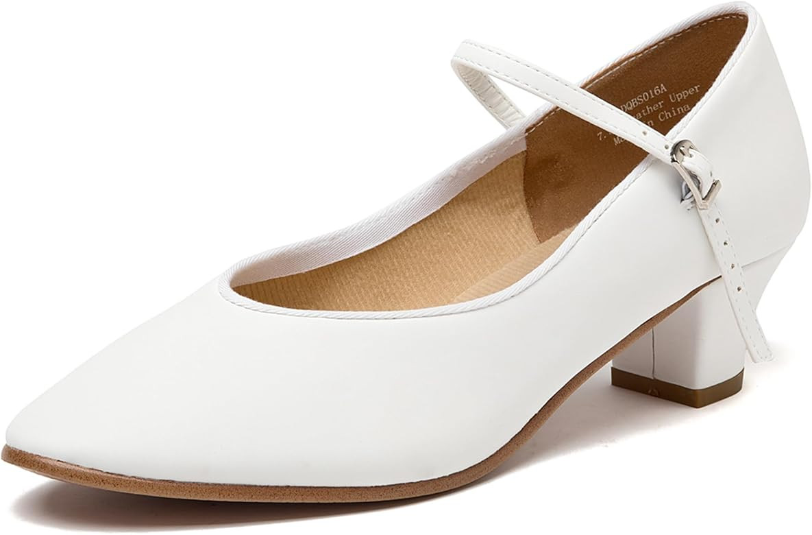 Danzcue 1.5 Inch Character Dance Shoes | Amazon (US)