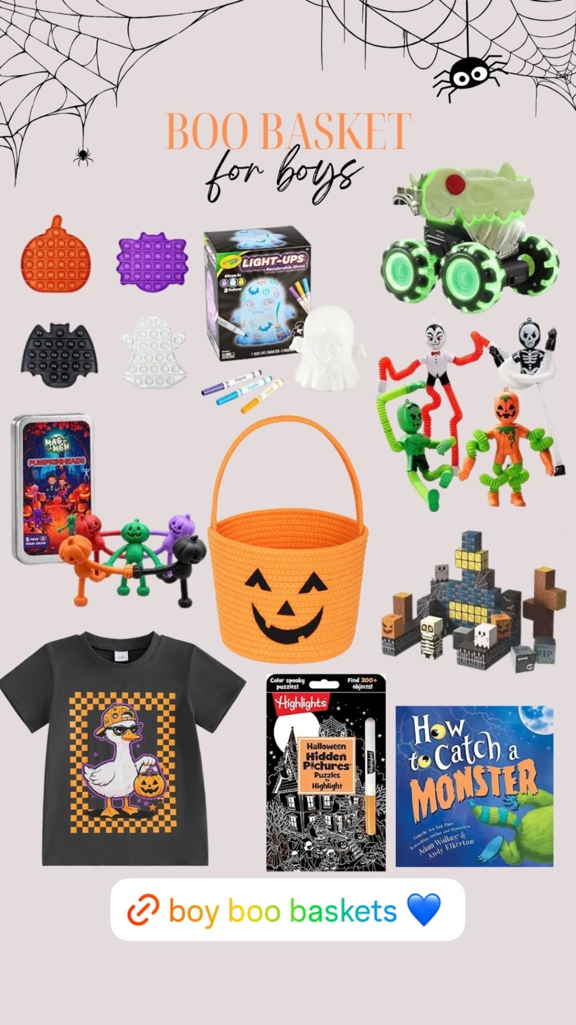 Boo basket ideas for boys! 🎃👻

#LTKSeasonal #LTKSaleAlert #LTKKids