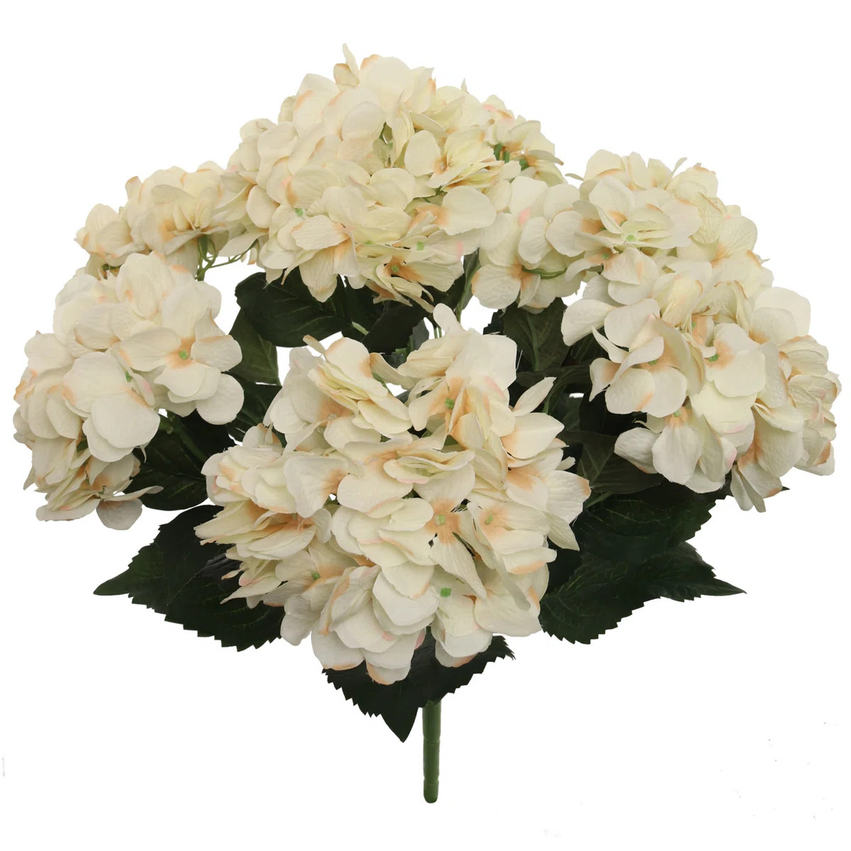 Ultra Realistic Faux Silk Hydrangea Arrangement - for Home Decor (Set of 2) | Wayfair North America