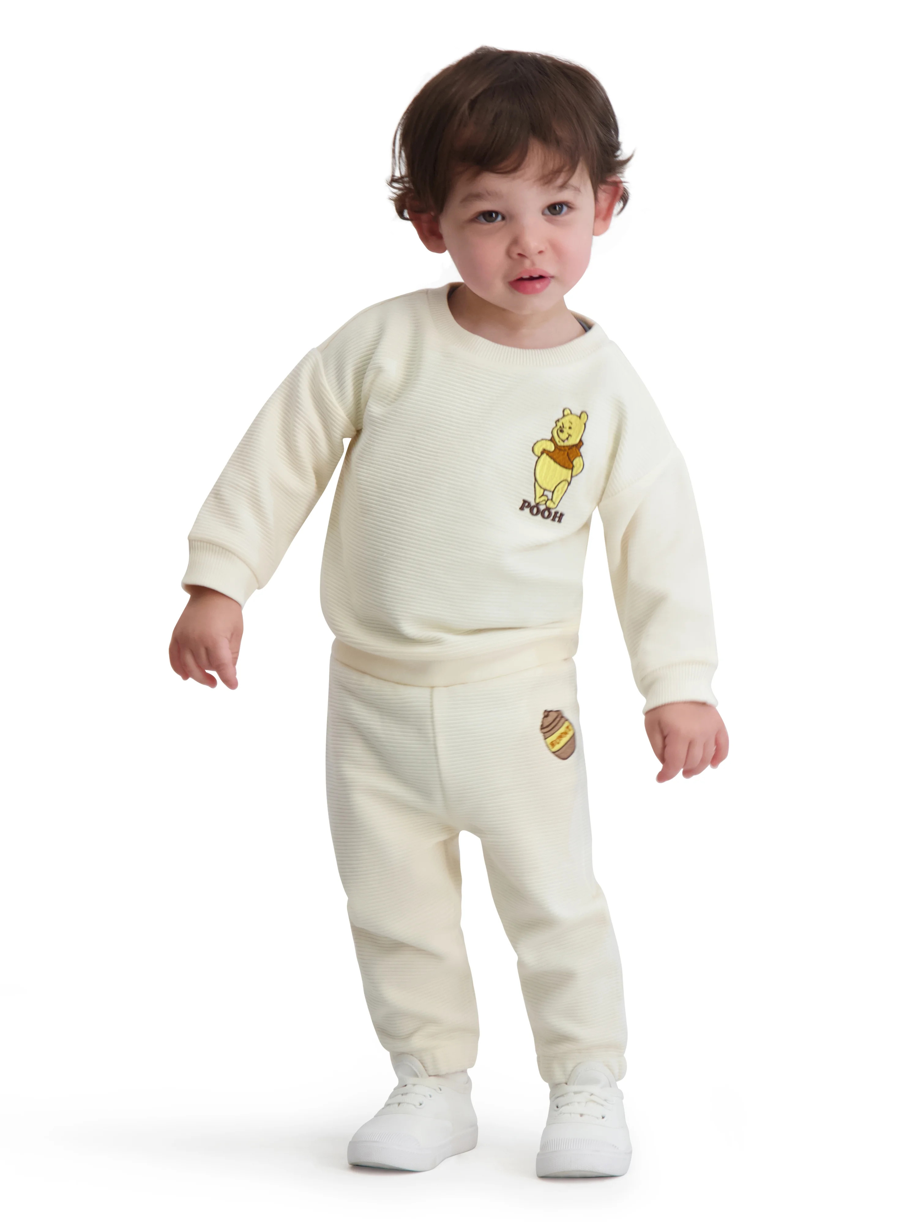Winnie The Pooh Baby Boy 2 Piece Pant Set, Sizes 0/3 Months-24 Months | Walmart (US)