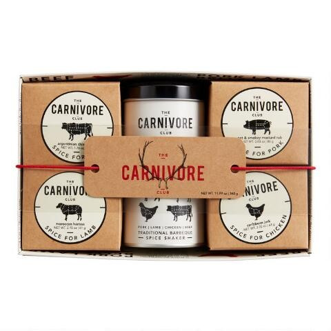 Carnivore Club Spice and Shaker 5 Piece Set | World Market
