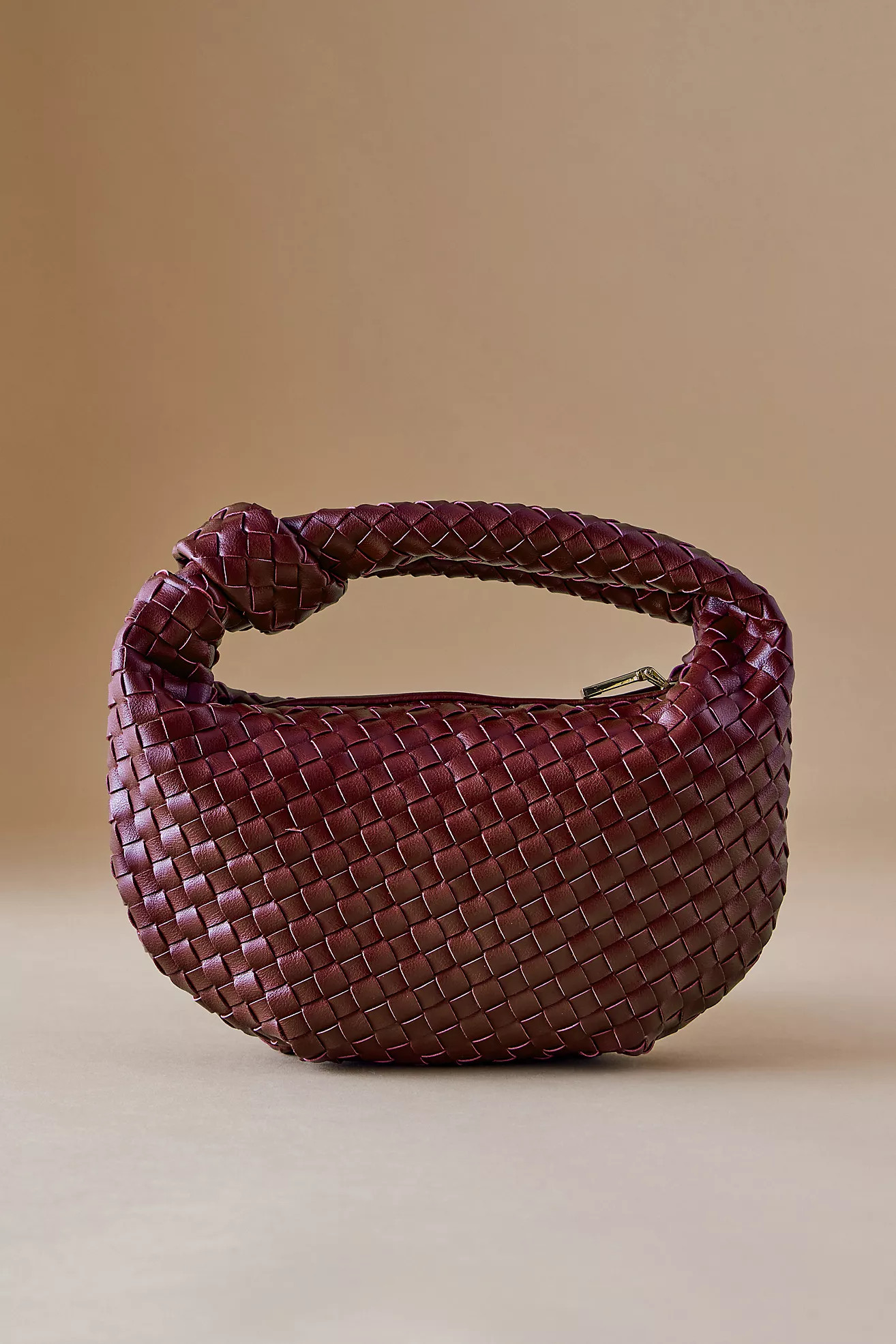 Sac porté à l'épaule en similicuir tissé Larissa Melie Bianco | Anthropologie (EU)